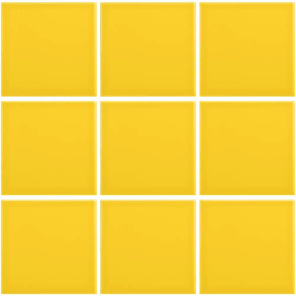 Azulejos amarillos · 10×10 Liso
