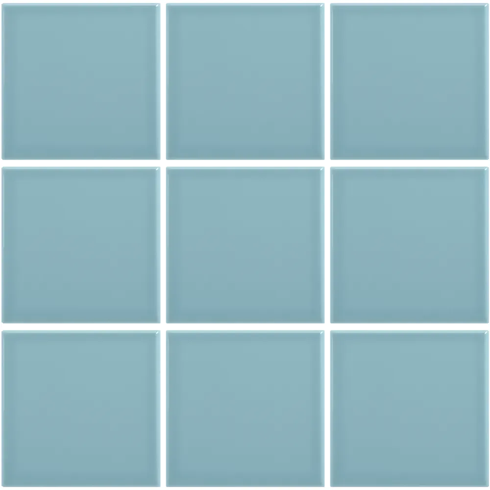 Azulejos azules · 10×10 Liso