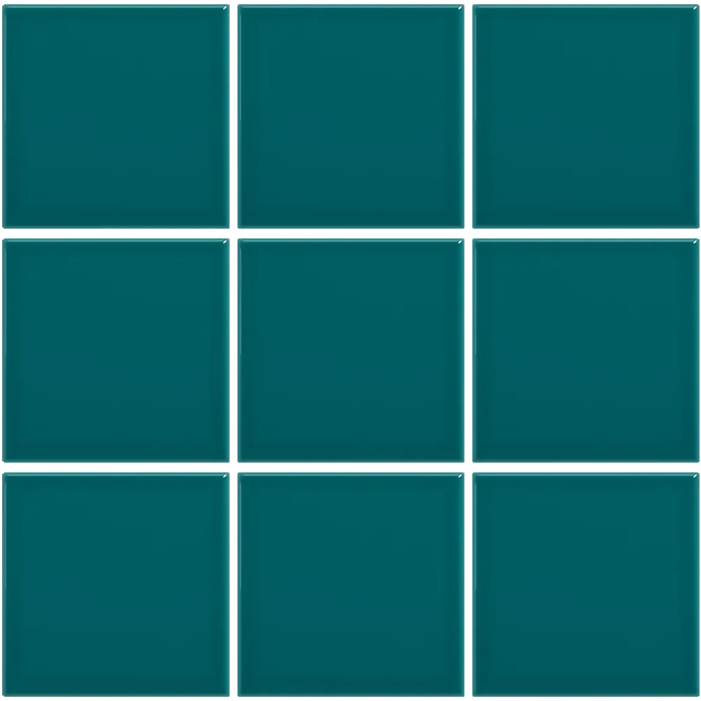 Azulejos verdes · 10×10 Liso
