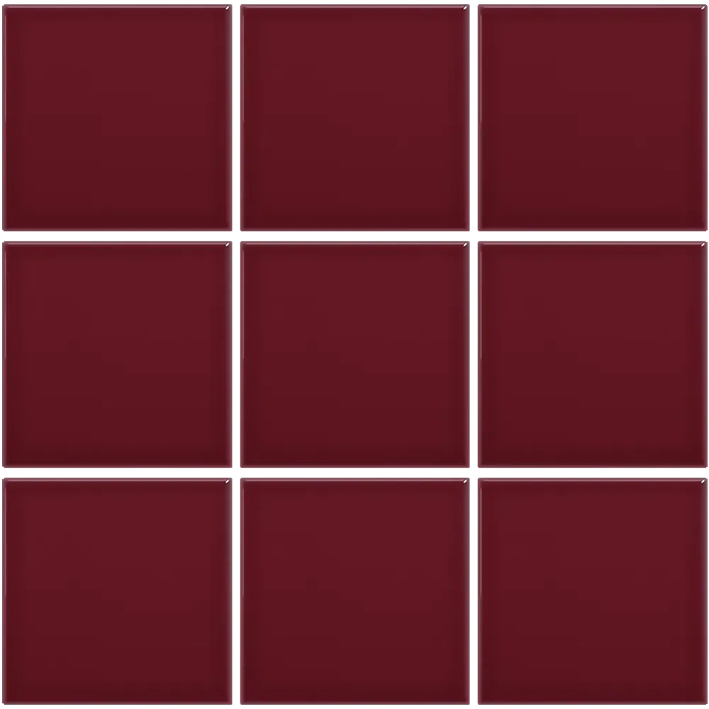 Azulejos rojos · 10×10 Liso