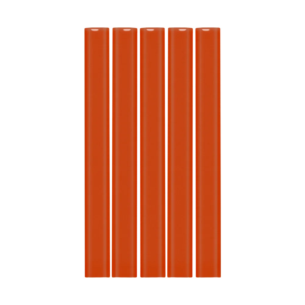 Azulejo 11x20 Ada Diamante Brillo Color Naranja Oscuro
