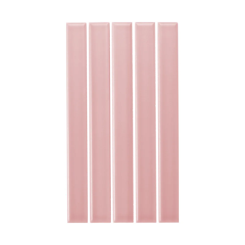 Azulejo 11x20 Ada Plana Brillo Color Rosa