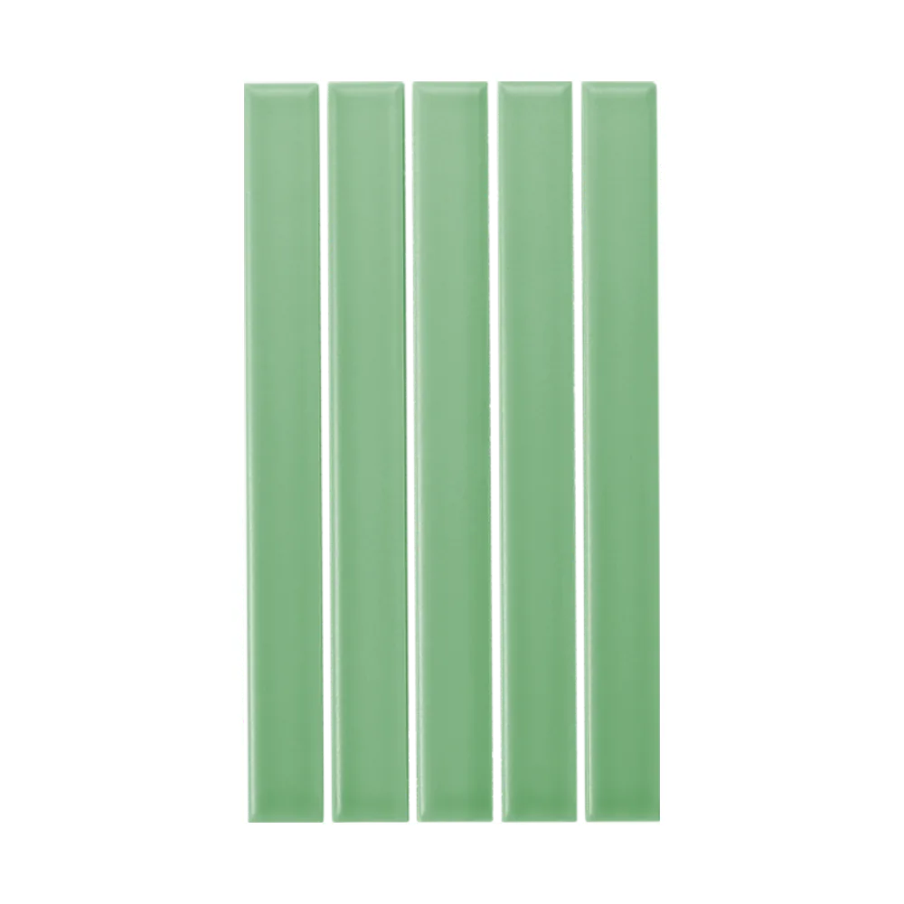 Azulejo 11x20 Ada Plana Brillo Color Verde Claro