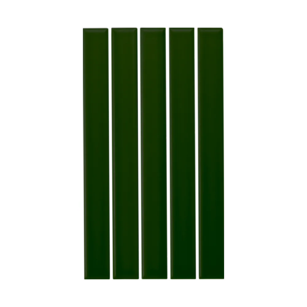 Azulejo 11x20 Ada Plana Brillo Color Verde Victoriano