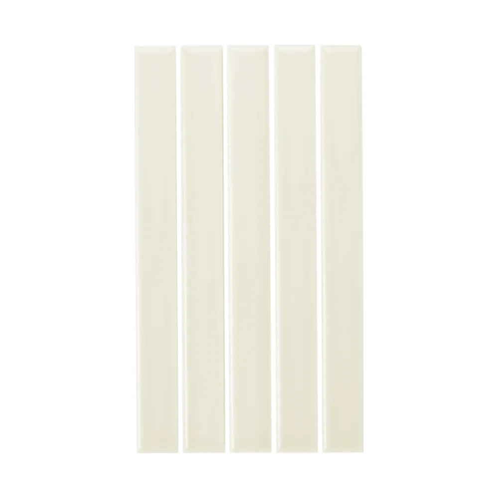 Azulejo 11x20 Ada Plana Mate Color Mantequilla