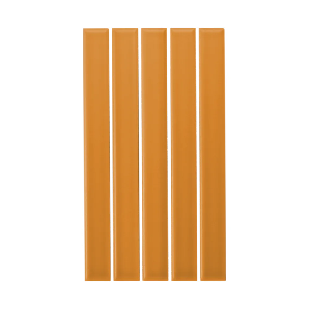 Azulejo 11x20 Ada Plana Mate Color Naranja Mango
