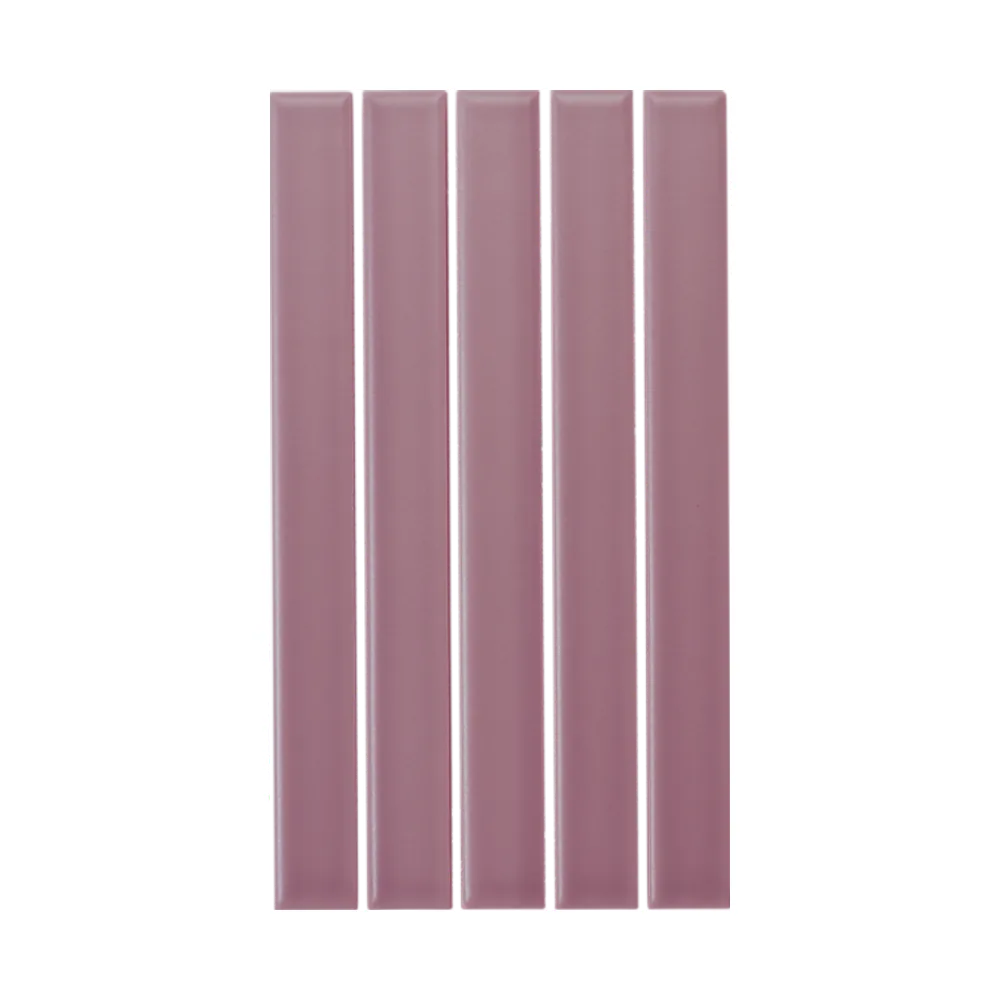 Azulejo 11x20 Ada Plana Mate Color Rosa Malva