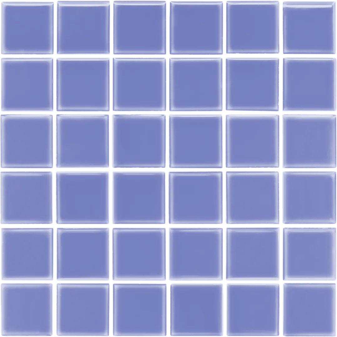 Azulejo 30x30 Mosaico Brillo Color Azul Claro