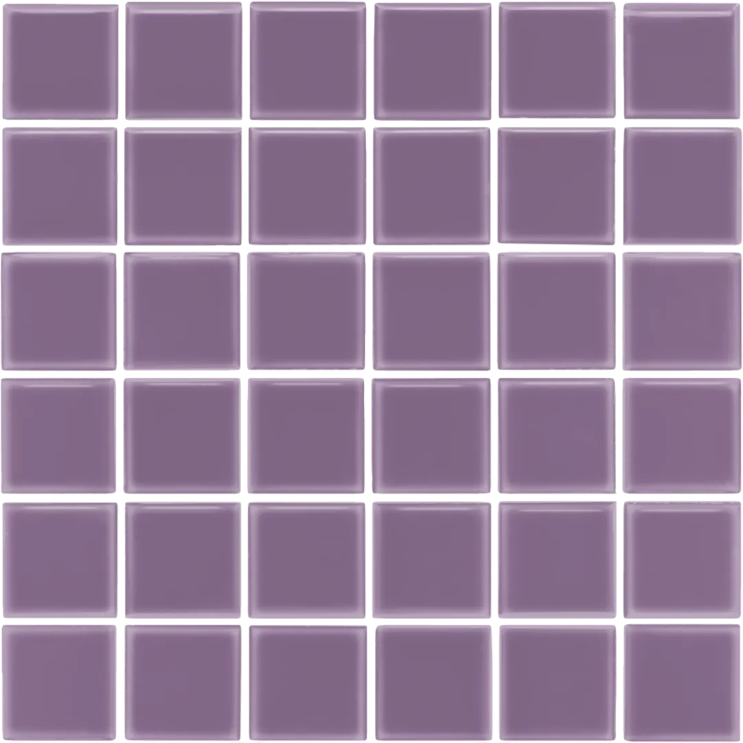 Azulejo 30x30 Mosaico Brillo Color Lila