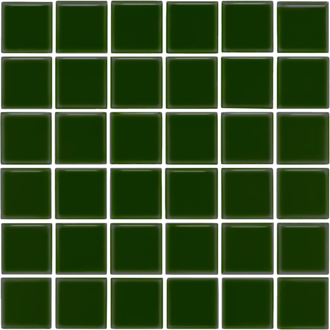 Azulejo 30x30 Mosaico Brillo Color Verde Victoriano