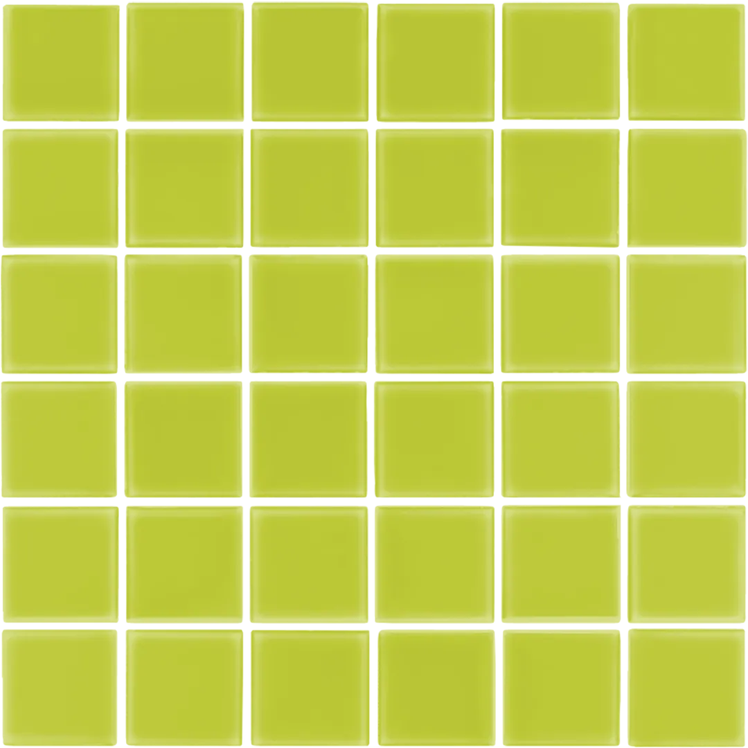 Azulejo 30x30 Mosaico Mate Color Verde Pistacho