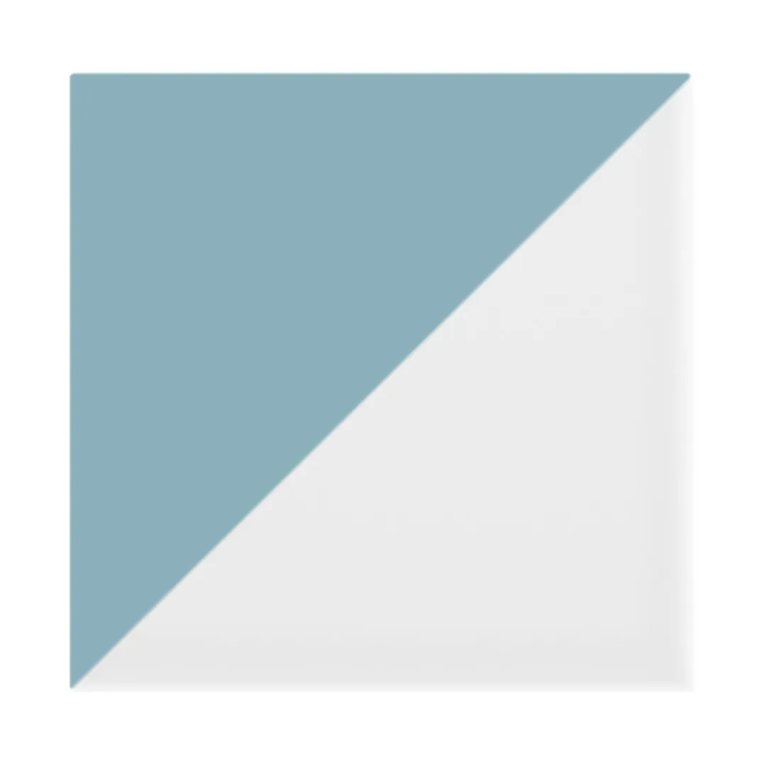 Azulejos azules · Trigone Blanco