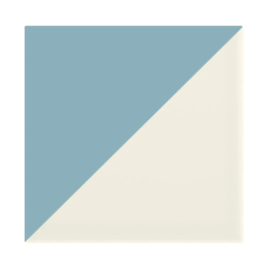 Azulejos azules · Trigone Crema