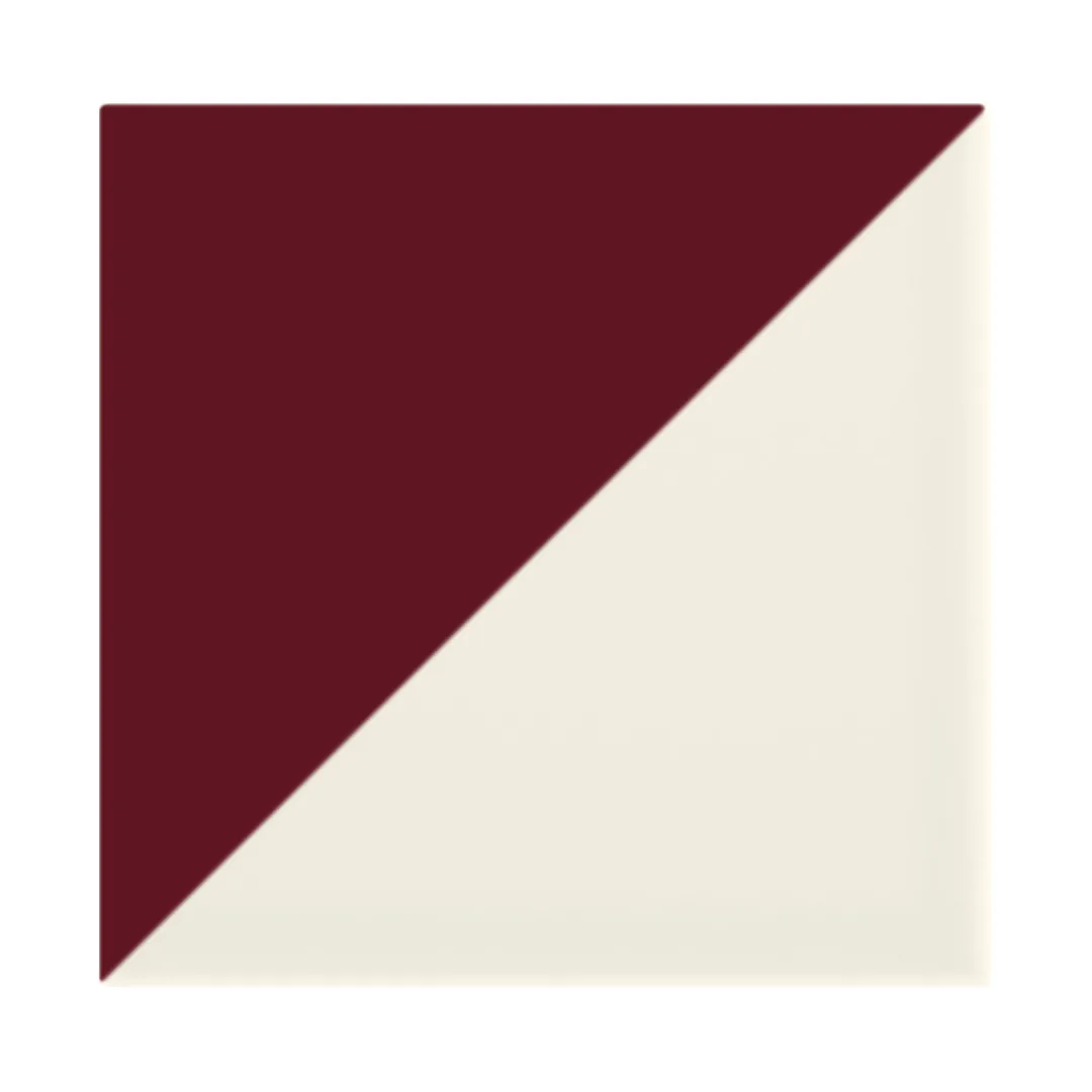 Azulejos rojos · Trigone Crema