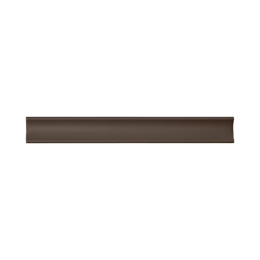 Escocia Cerámica 2,5x20 cm Color Marrón Chocolate Mate (1pza)