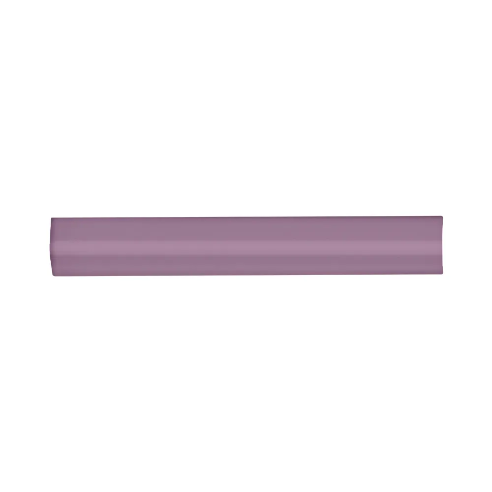 Escuadra Cerámica 3x20 cm Color Violeta Mate (1pza)