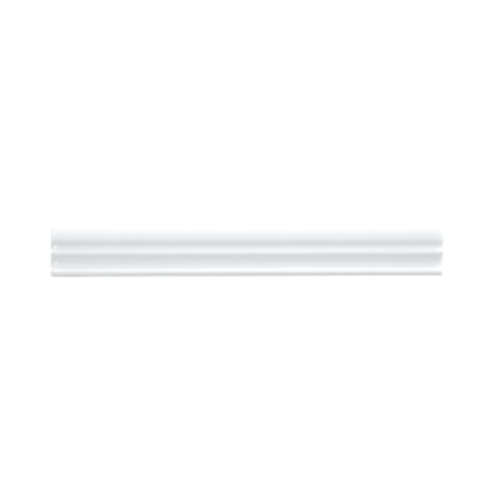Azulejos blancos · Moldura 3×20