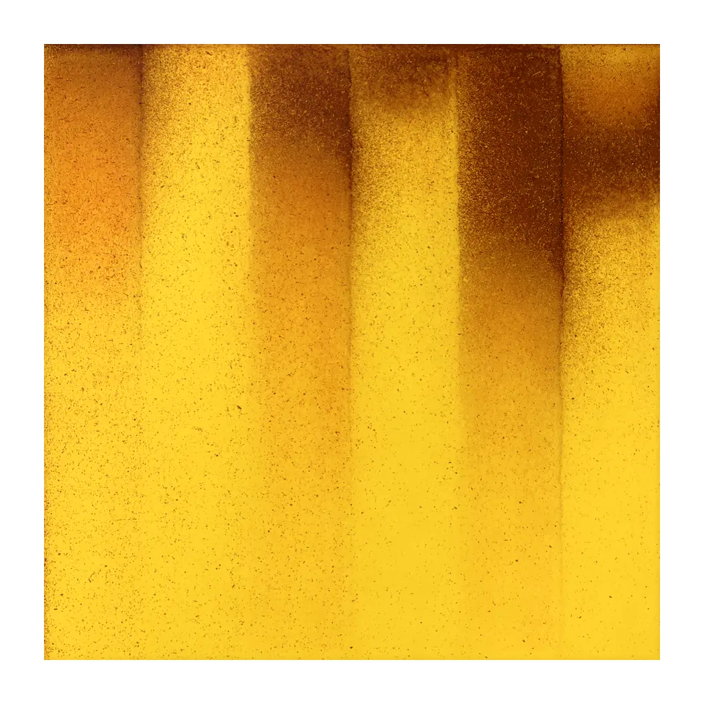 Azulejo Fumé 10x10 Amarillo Brillo, pieza suelta con el degradado
