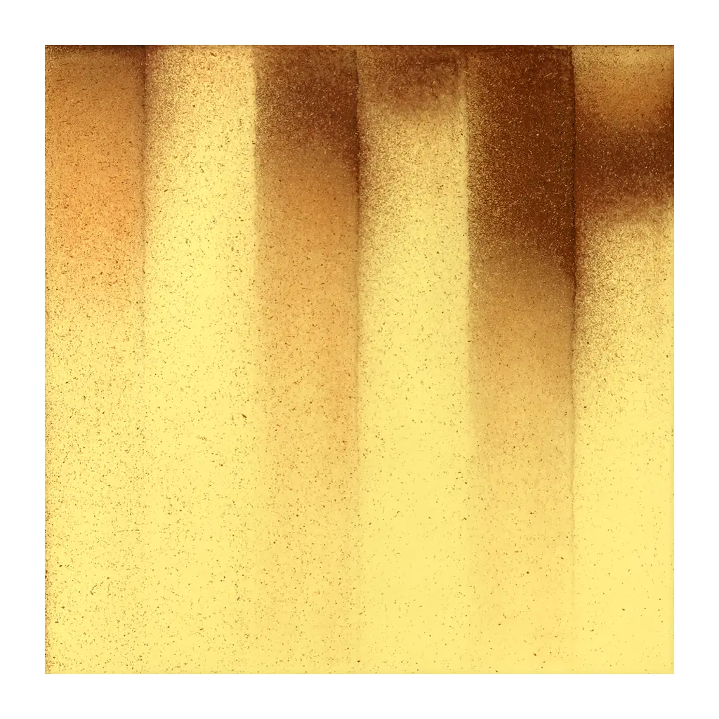 Azulejo Fumé 10x10 Amarillo Claro Brillo, pieza suelta con el degradado