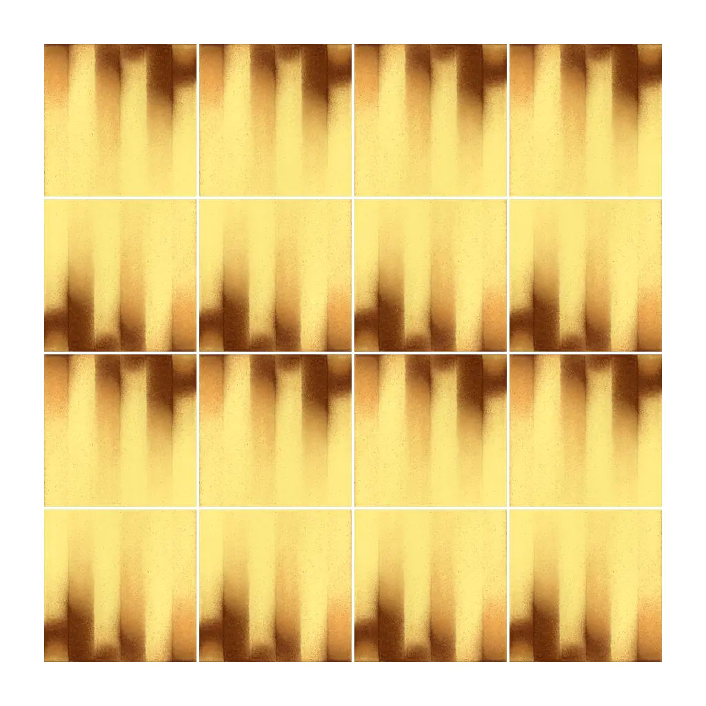 Azulejo Fumé 10x10 Amarillo Claro Brillo