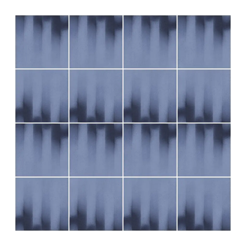 Azulejo Fumé 10x10 Azul Cielo Mate