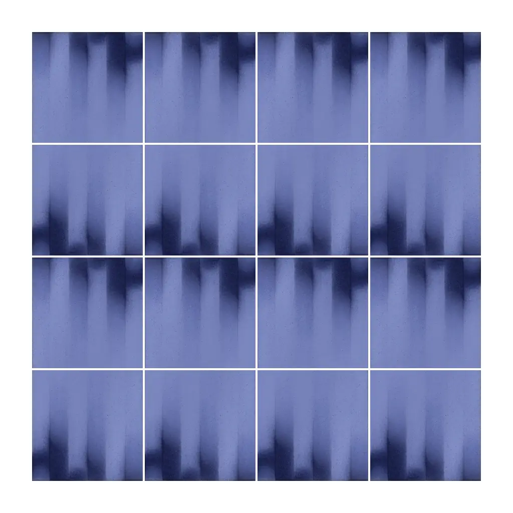 Azulejo Fumé 10x10 Azul Claro Brillo