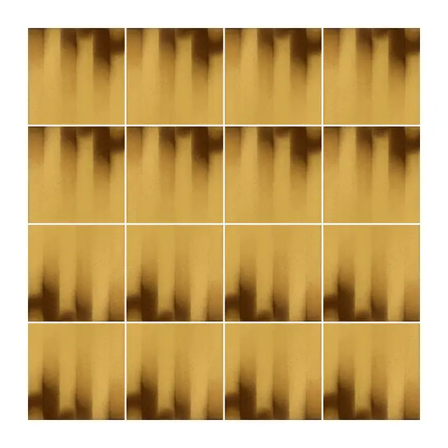 Ejemplo 1 de colocación de Azulejo Fumé 10x10 Beige Brillo