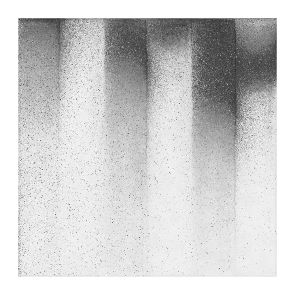 Azulejo Fumé 10x10 Blanco Mate, pieza suelta con el degradado