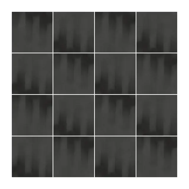 Ejemplo 2 de colocación de Azulejo Fumé 10x10 Gris Grafito Mate