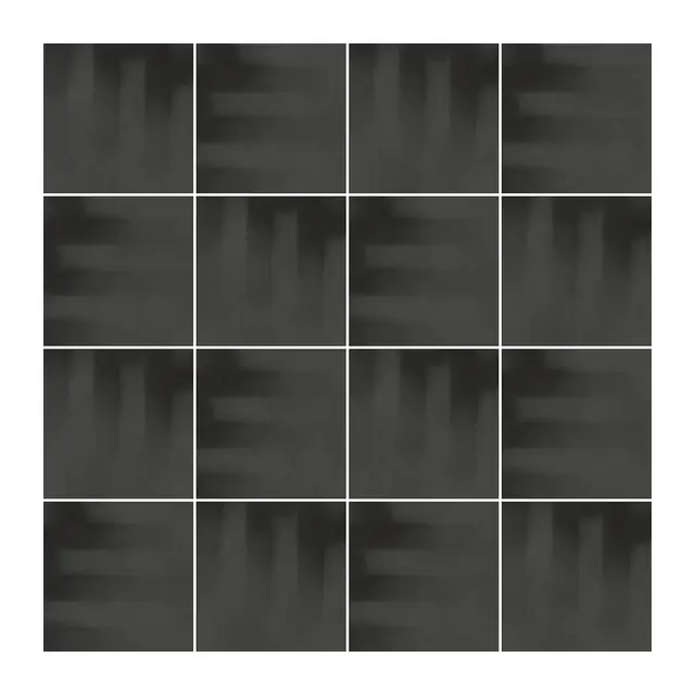 Ejemplo 4 de colocación de Azulejo Fumé 10x10 Gris Grafito Mate