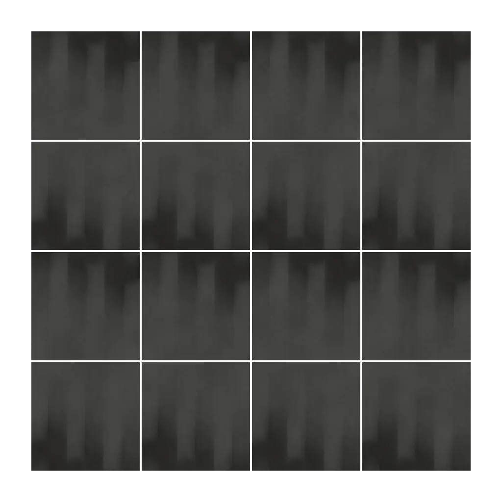 Azulejo Fumé 10x10 Gris Grafito Mate