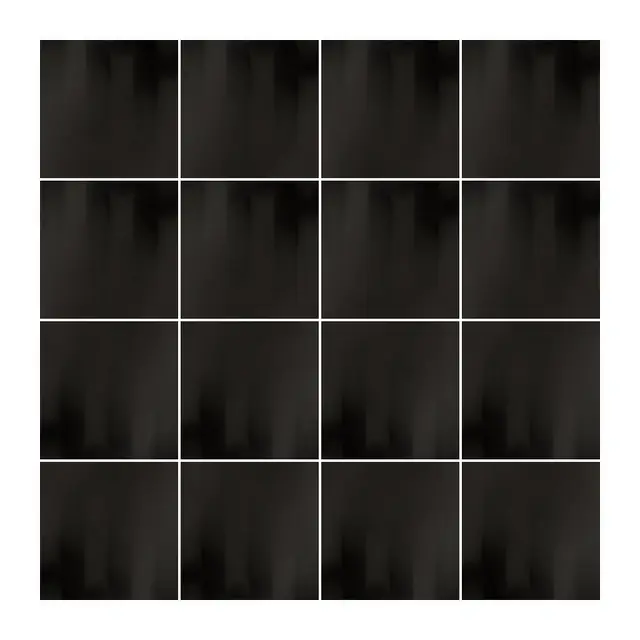 Ejemplo 1 de colocación de Azulejo Fumé 10x10 Gris Oscuro Brillo
