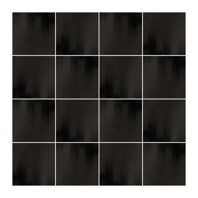 Ejemplo 2 de colocación de Azulejo Fumé 10x10 Gris Oscuro Brillo