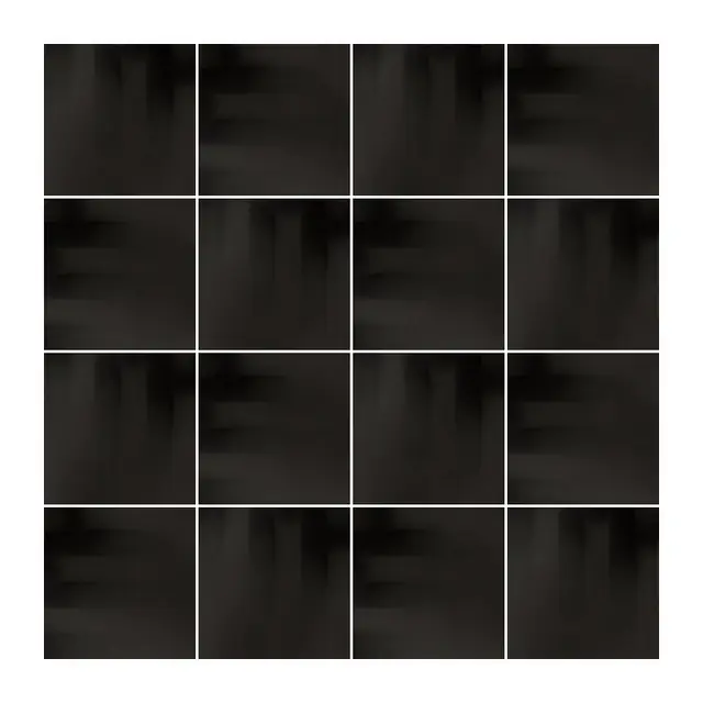 Ejemplo 4 de colocación de Azulejo Fumé 10x10 Gris Oscuro Brillo