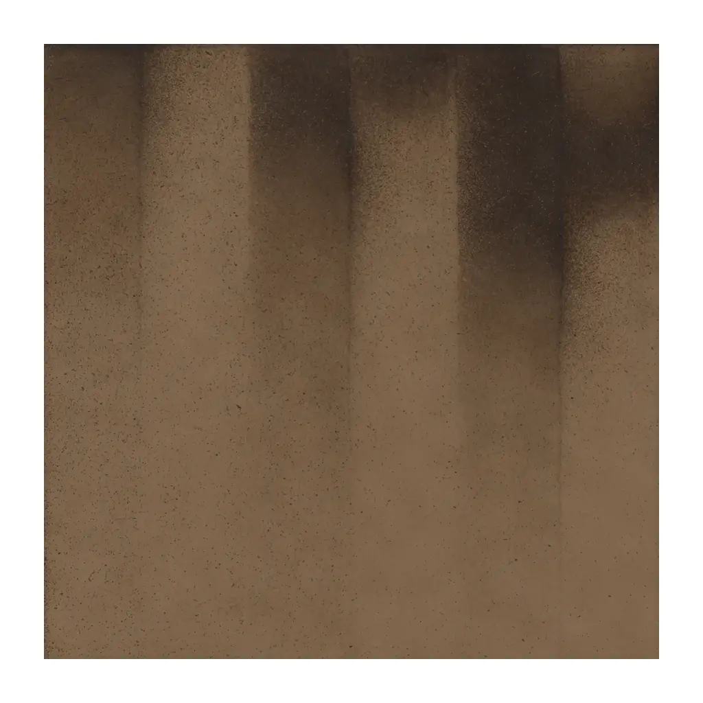 Azulejo Fumé 10x10 Marrón Caramelo Mate, pieza suelta con el degradado