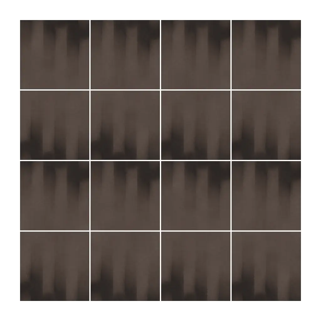 Azulejo Fumé 10x10 Marrón Chocolate Mate