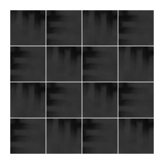 Ejemplo 4 de colocación de Azulejo Fumé 10x10 Negro Mate