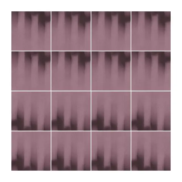Ejemplo 1 de colocación de Azulejo Fumé 10x10 Rosa Malva Mate
