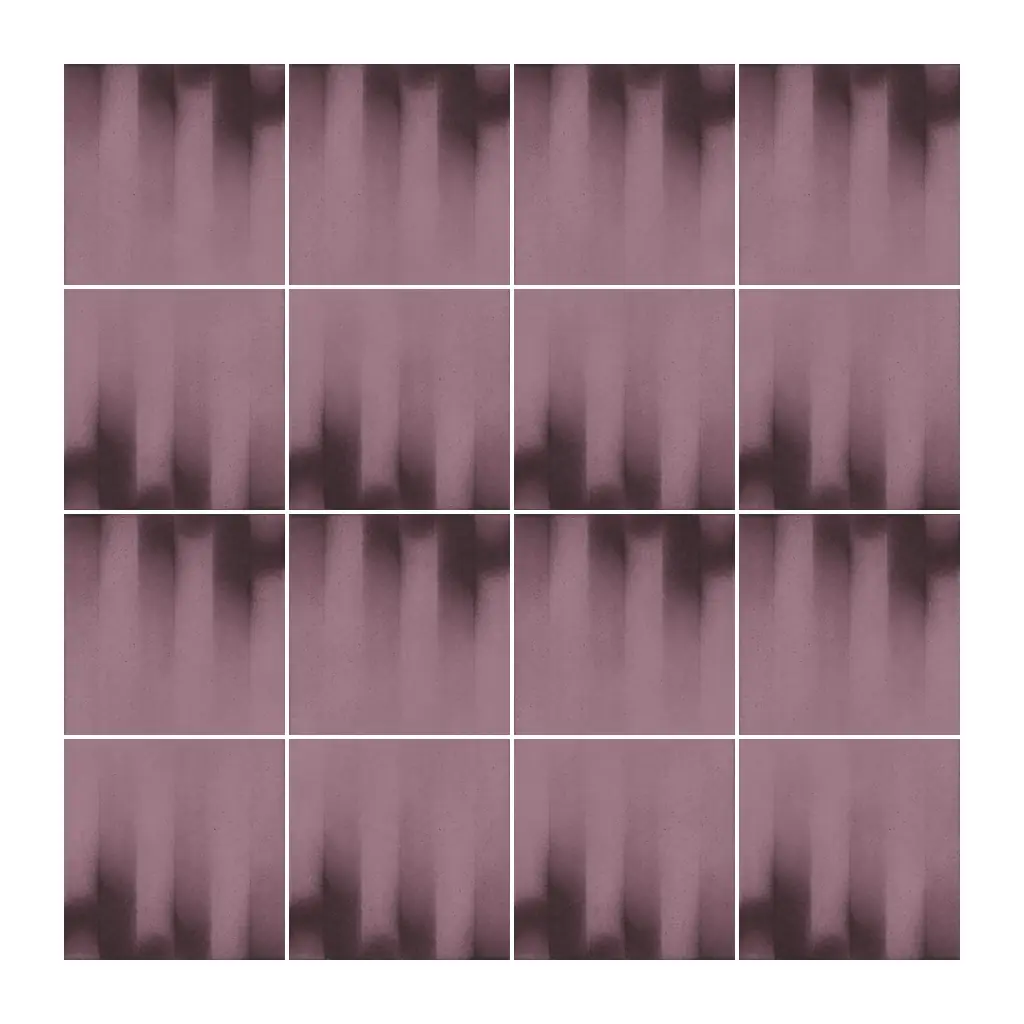Azulejo Fumé 10x10 Rosa Malva Mate