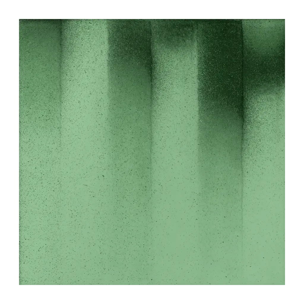 Azulejo Fumé 10x10 Verde Claro Brillo, pieza suelta con el degradado
