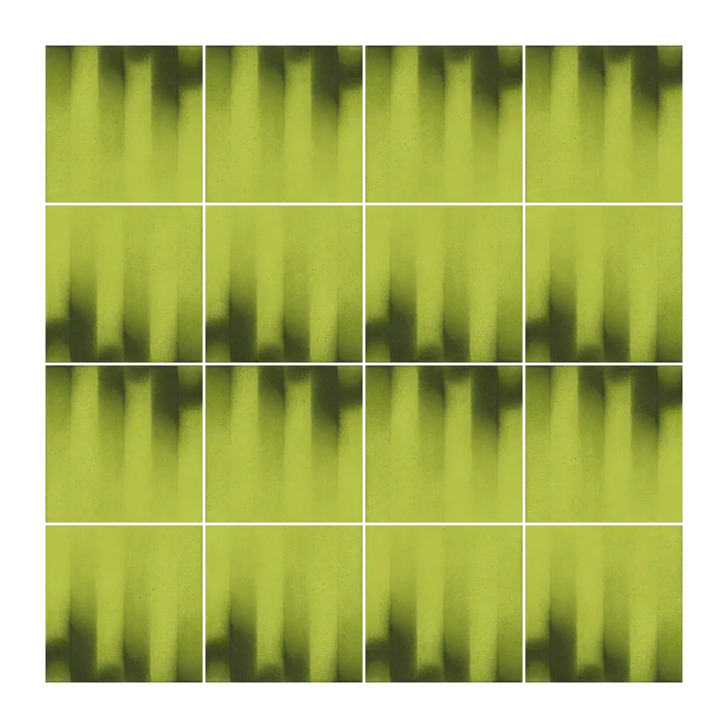 Azulejo Fumé 10x10 Verde Pistacho Mate