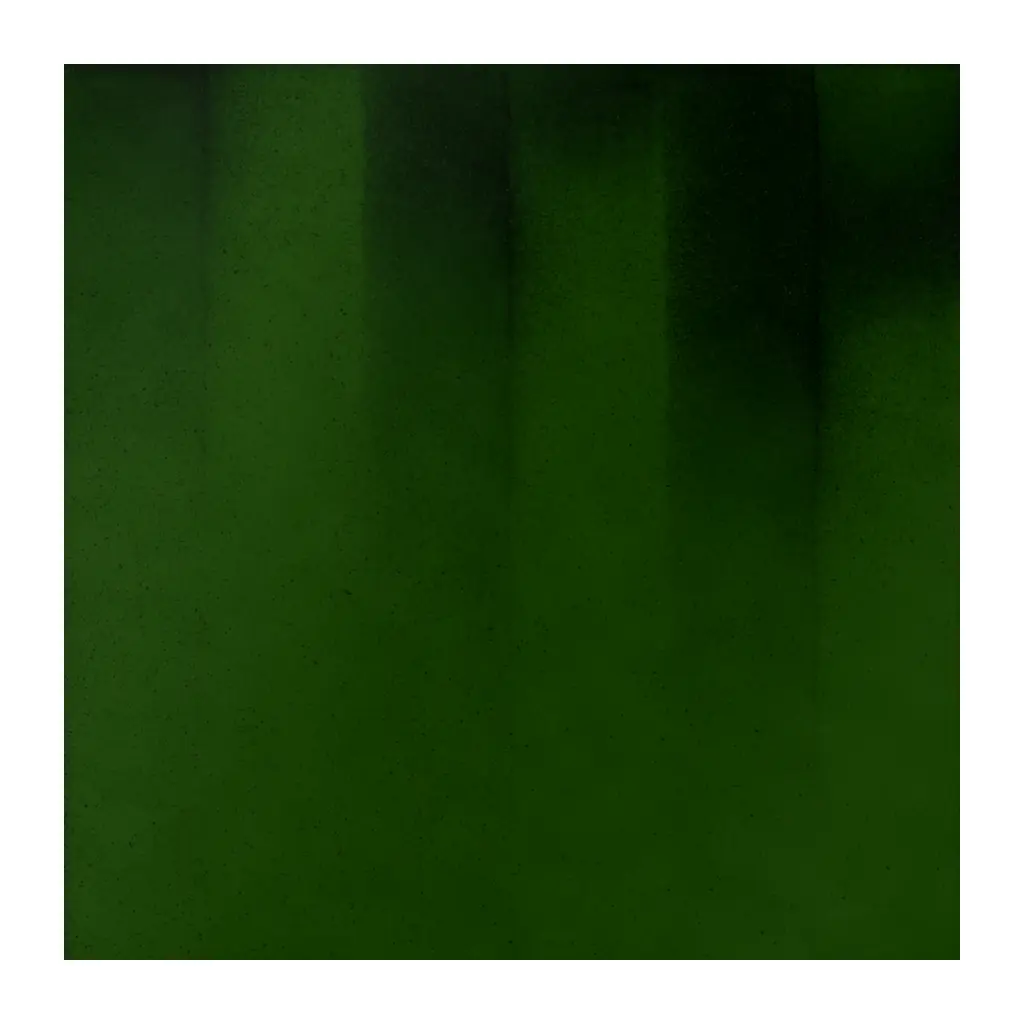 Azulejo Fumé 10x10 Verde Victoriano Brillo, pieza suelta con el degradado