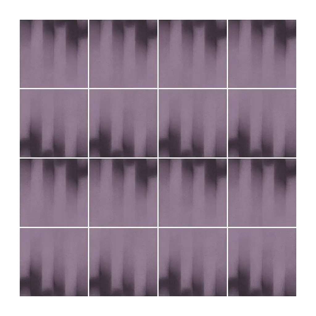 Azulejo Fumé 10x10 Violeta Mate