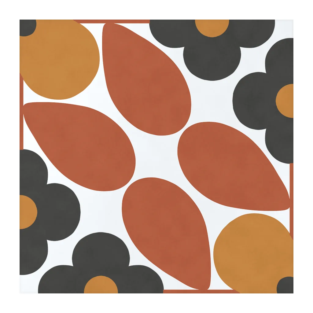 Azulejo Sixties Blanco Brillo 10x10 Coral, pieza suelta