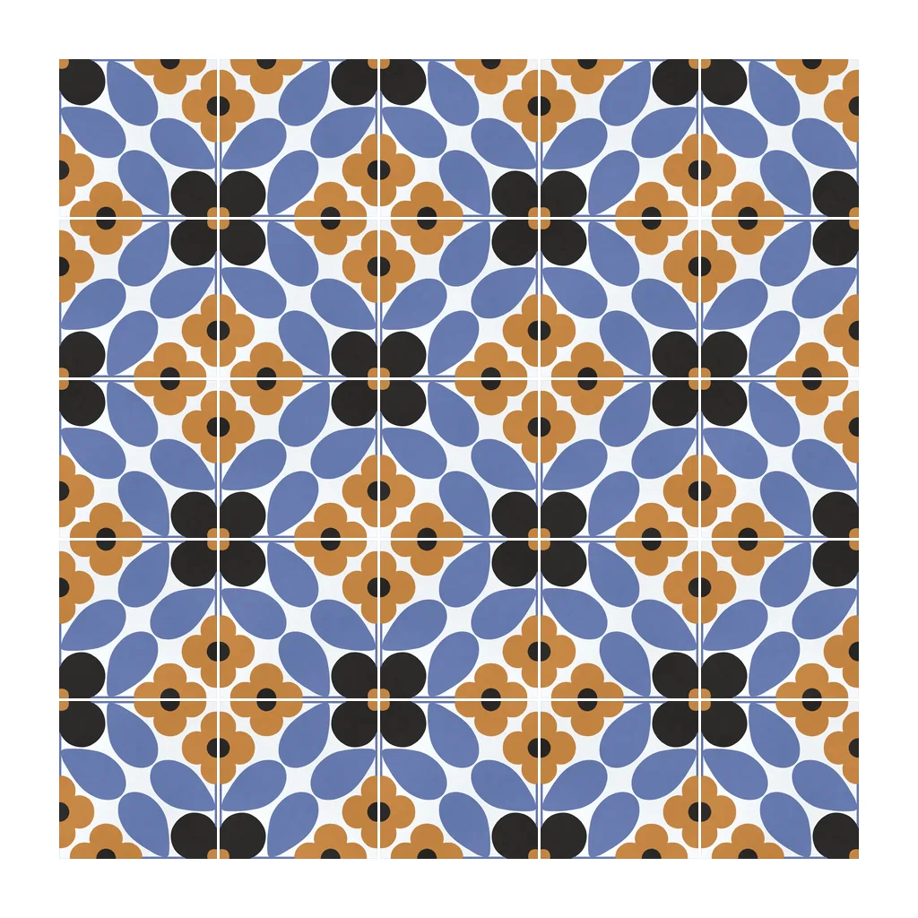 Pared revestida con Azulejo Sixties Blanco Mate 10x10 Duna