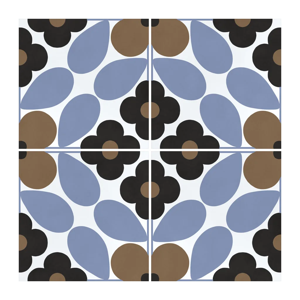 Azulejo Sixties Blanco Brillo 10x10 Avellana