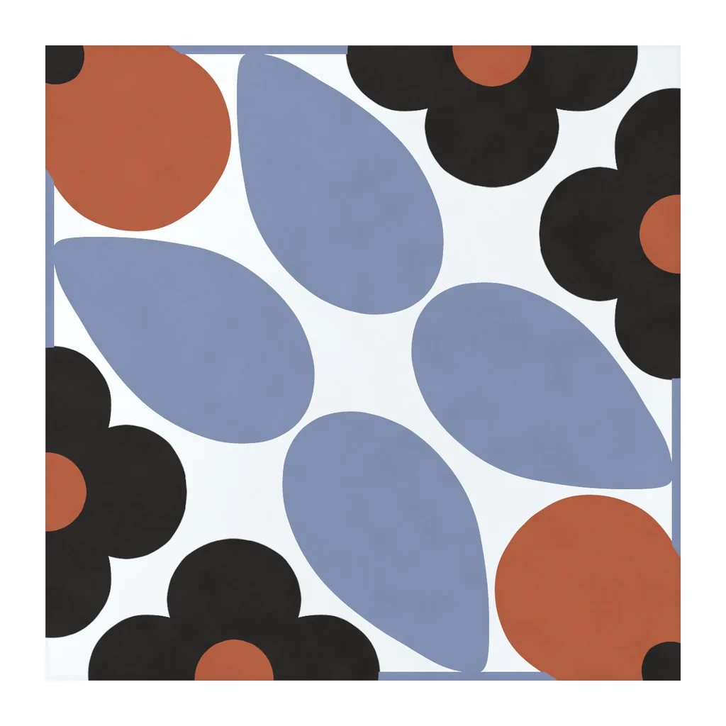 Azulejo Sixties Blanco Brillo 10x10 Azul Cielo, pieza suelta