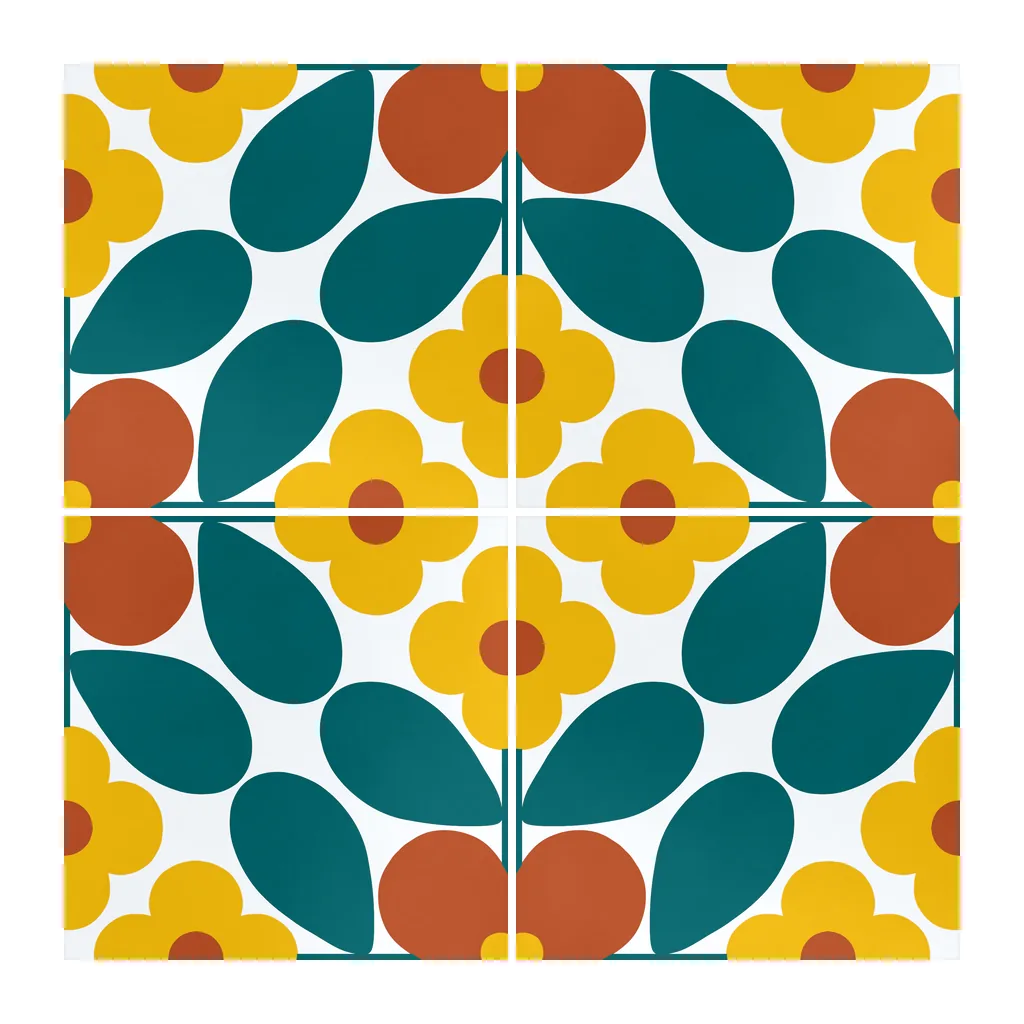 Azulejo Sixties Blanco Brillo 10x10 Ocaso