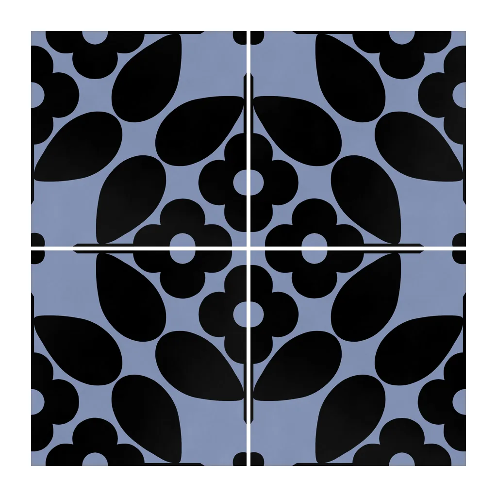Azulejo Sixties Color 10x10 Azul Cielo Mate