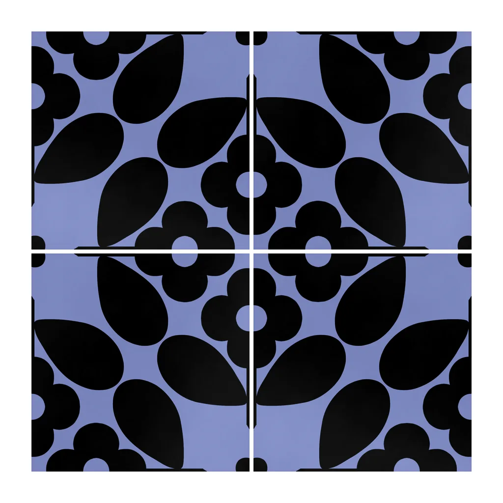 Azulejo Sixties Color 10x10 Azul Claro Brillo